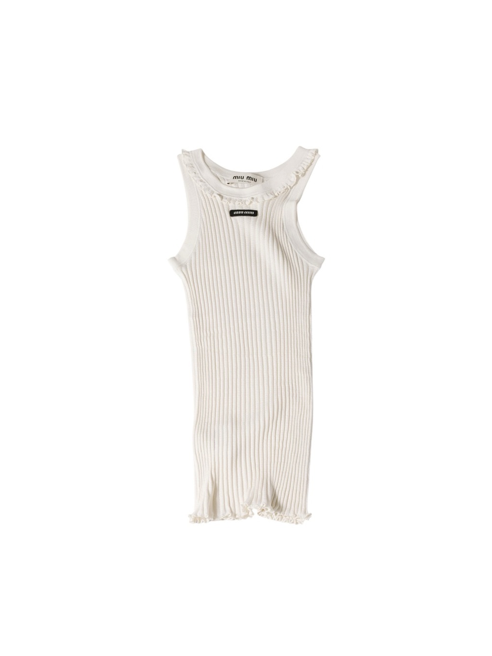 Miu Miu Silk tank top It38